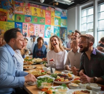 职工食堂，企业文化精神的载体