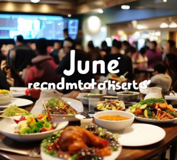 6月餐饮堂食解析,时间点与推荐菜品