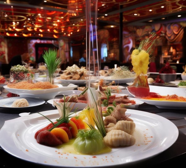 新百餐饮堂食,一场视觉盛宴的创新之旅 新百餐饮堂食,一场视觉盛宴的创新之旅