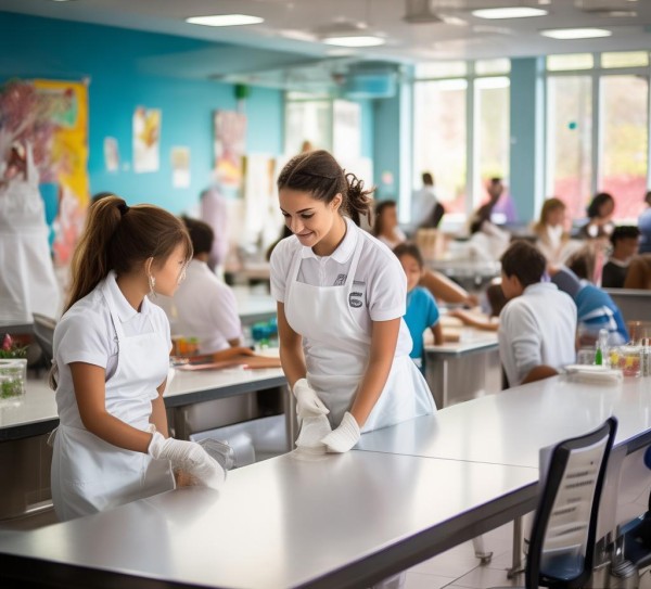 做好食堂卫生，守护师生安全